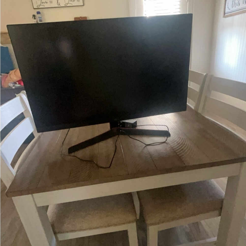 LG Black Monitor